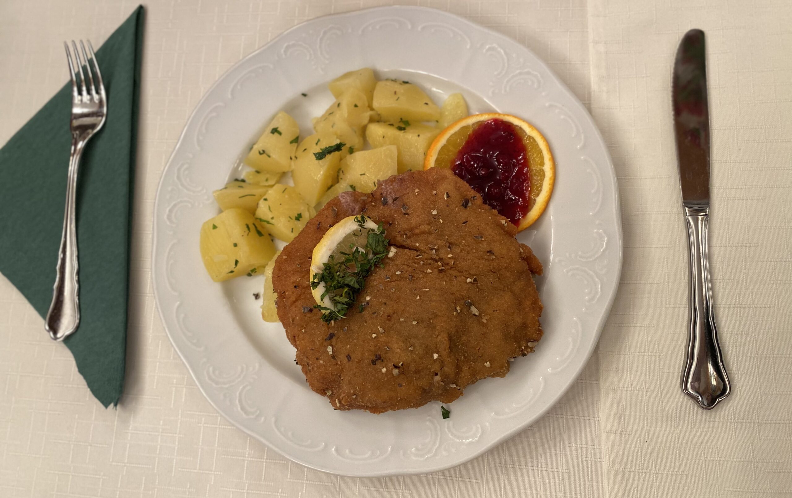 Wildcordon Bleu bei den Wildtagen in der Backhendlstation Schneider